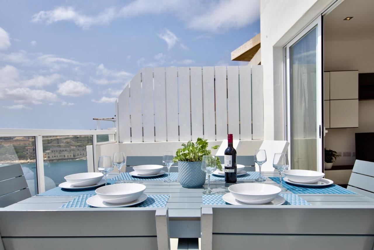 Open Seaviews Sliema Duplex Penthouse Appartement Buitenkant foto