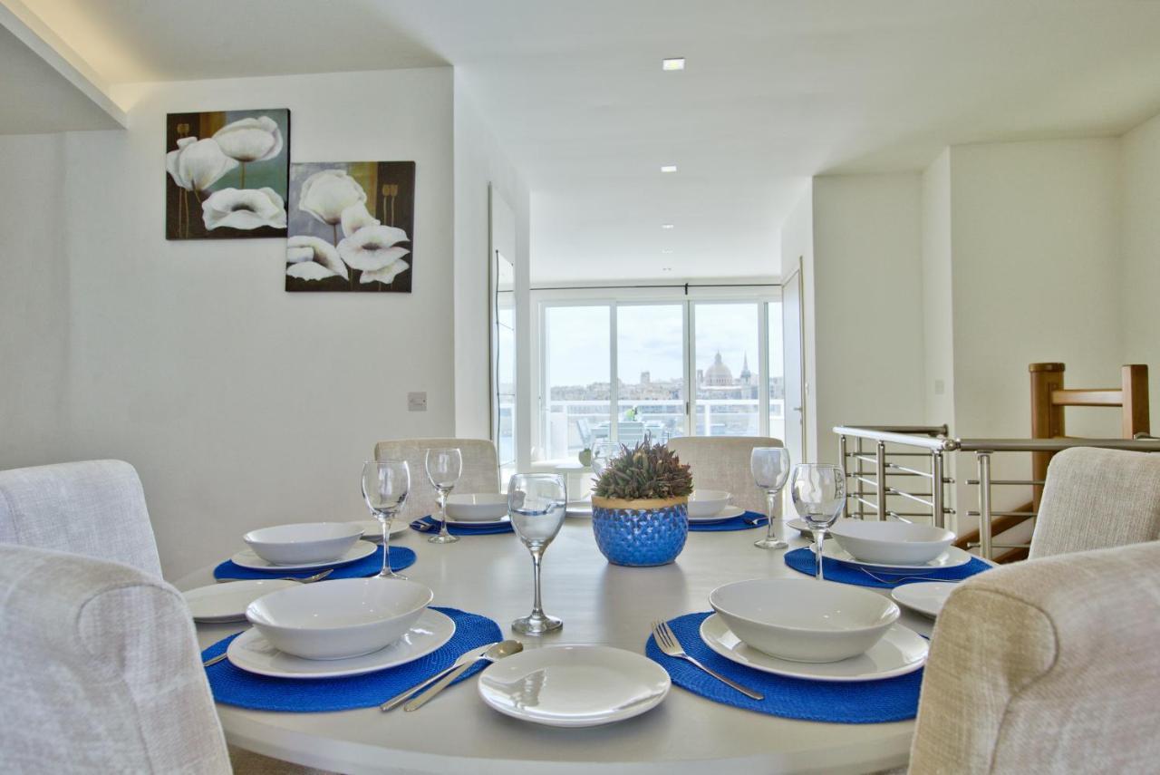 Open Seaviews Sliema Duplex Penthouse Appartement Buitenkant foto