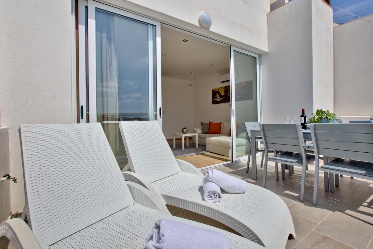 Open Seaviews Sliema Duplex Penthouse Appartement Buitenkant foto